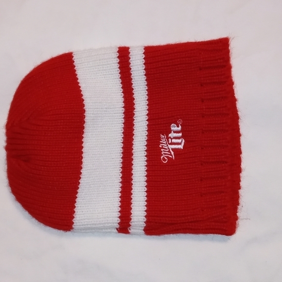 Red wings Miller Lite winter hat - Picture 2 of 4